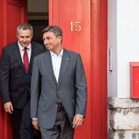 Borut Pahor bo v tekmi za vnovičen mandat imel tudi 
zaslombo Dejana Židana. 