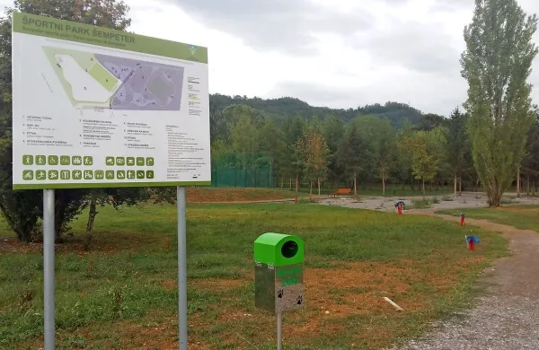 Prostor ob Vrtojbici postopoma širijo v atraktiven športni 
park. 