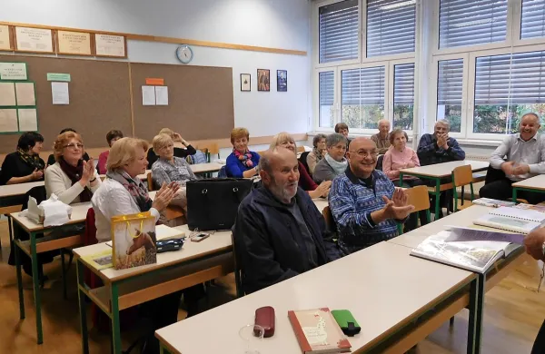 Udeleženci skupine Kulturna klepetalnica, ki je vsako leto 
zelo dobro obiskana. 