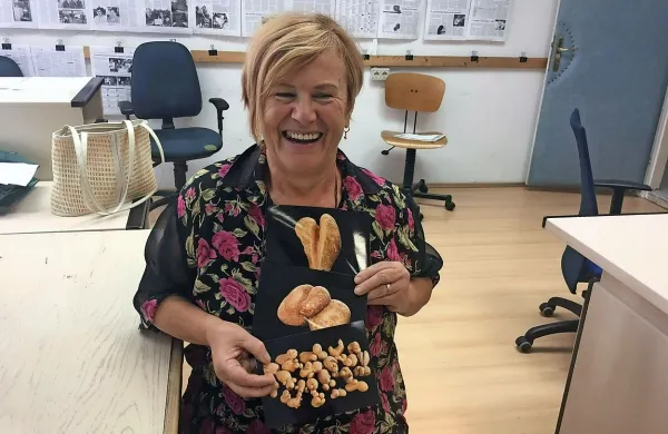 Danila Zonta in njena “krompirjeva družina”.