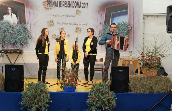  Ob  Žnidarcah je vasovalske pesmi na Vojskem prepevalo še 
devet skupin.