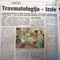 V šempetrski bolnišnici so posodobili operacijsko dvorano 6. 
Kot ena redkih bolnišnic so kupili tudi rentgen za male kosti.