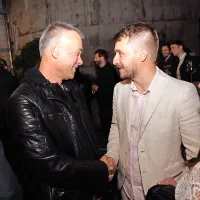 Janez Burger (levo)   in Rok Biček na 20. Festivalu slovenskega 
filma  