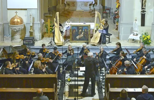 Simfonični orkester RTV Slovenija je na Kogojevih dnevih 
nastopil z dirigentom Francem Avsenekom in solisti.