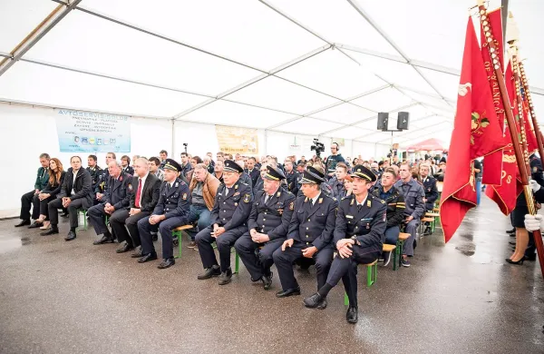 Vipavski prostovoljni gasilci so s slavnostno sejo obeležili 140-letnico društva.