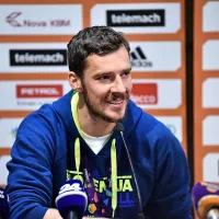 Goran Dragić na današnji novinarski konferenci