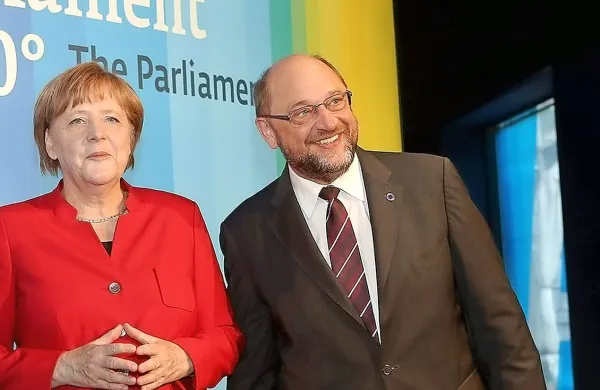 Poznavalci pravijo, da je bitka med Angelo Merkel in Martinom Schulzem že odločena.