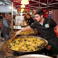   S paello, tradicionalno jedjo z rižem,  so  v Gorici med drugimi predstavili 
okuse z iberskega polotoka.