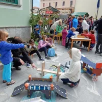Pomen vode in dediščine so otrokom približevali na karseda 
igriv način.