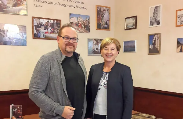 Danijel Sertič in Ljudmila Novak