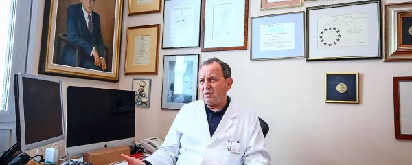 Zoran Arnež, vrhunski kirurg, ki je ljubljansko kliniko zamenjal 
za tržaško.