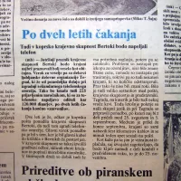 V Bertokih so  komaj čakali, da bodo    zazvonili   telefoni.