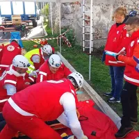 V Kobaridu so preverjali usposobljenost ekip prve pomoči