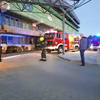 Zagorelo je v drugem nadstropju izolske bolni&scaron;nice