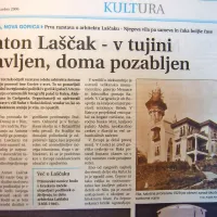 Goriška palača Attems je gostila prvo razstavo o arhitektu 
Antonu Laščaku, ki je ponesel ime Gorice v svet. 