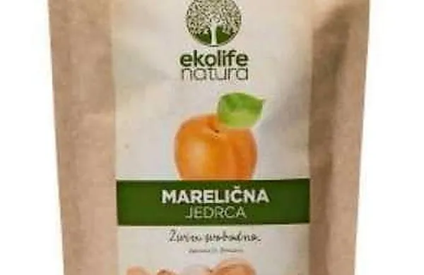 Podjetje Ekolife natura je iz prodaje odpoklicalo izdelek 
Ekološka marelična jedrca.