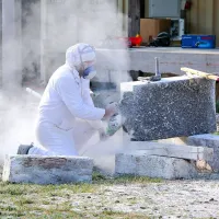 Mesec dni druženja z belim in mehkim istrskim kamnom (foto)