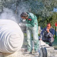 Mesec dni druženja z belim in mehkim istrskim kamnom (foto)