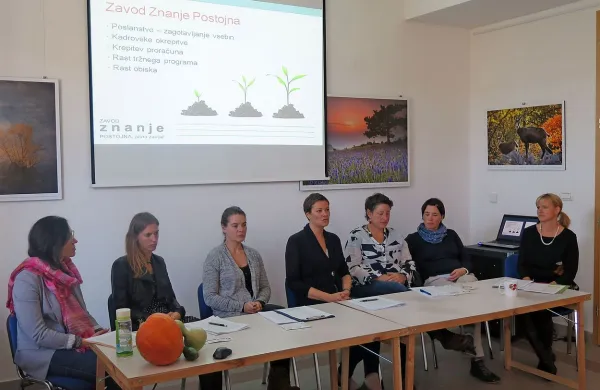 Vodje organizacijskih enot Zavoda Znanje so na novinarski 
konferenci povedale, kakšne načrte imajo v prihodnjem 
letu.