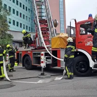 Na delu je bil požigalec