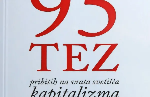 Pater s knjižico nad kapitalizem