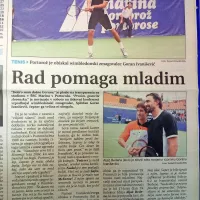 Portorož je obiskal wimbeldonski zmagovalec Goran Ivanišević.
