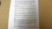 Zapisnik vzporedne skupščine Certe Holding, ki naj bi jo 
Civilna pobuda za Cerkljansko  izvedla na parkirišču pred 
stavbo, v kateri je potekala septembra sklicana skupščina. 
