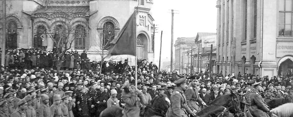 Oktobrska revolucija se je zgodila v tedanji prestolnici 
Petrogradu (St. Peterburgu). 