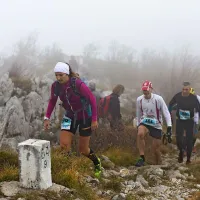 Najzahtevnejši del teka je bil vzpon na Sabotin.