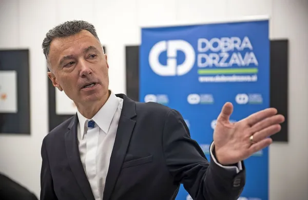 Bojan Dobovšek, predsednik stranke Dobra država