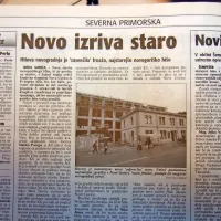 Gradnja nove Hitove poslovne stavbe v Novi Gorici je 
vznemirjala strokovno in laično javnost: bo zaradi 
novogradnje morala pasti “frnaža”, najstarejša hiša v mestu? 
No, k sreči se to ni zgodilo. 