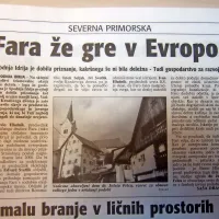 V Spodnji Idriji so se zelo razveselili priznanja kot najbolj 
urejen manjši kraj v  akciji  Moja dežela - lepa in gostoljubna.
