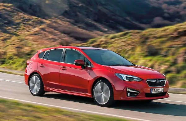 Impreza se je z zadnjo generacijo  umirila.