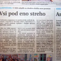 V Ajdovščini so slovesno odprli Hišo mladih, ki je na enem 
mestu združila mladinska društva v občini.
