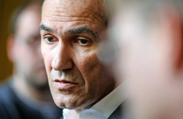 Predsednik opozicijske SDS Janez Janša