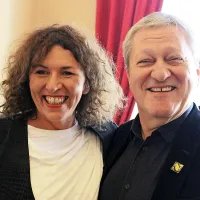 Srečanja sta se tako razveselila direktorica  sejma Magdalena 
Vodopija in srbski pisatelj Dragan Velikić, ki je odrasel v Pulju.  