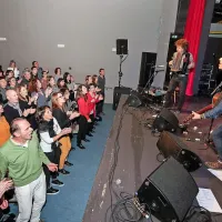Rudi Bučar na razprodanem koncertu predstavil novo plo&scaron;čo (foto)