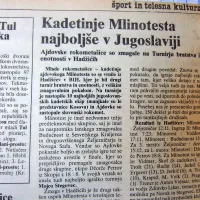 Mlade ajdovske rokometašice so na Turnirju bratstva in 
enotnosti v Hadžićih v Bosni in Hercegovini pometle z vso 
konkurenco.
