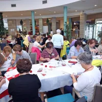 Ustvarjalni upokojenci v Delfinu (foto)