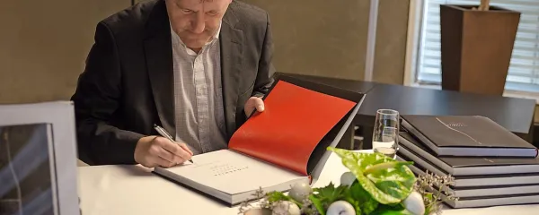Robert Gorjak, avtor monografije Slovenija, vinska dežela.