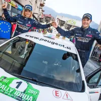 Oktober: reli dirkača Rok Turk in Blanka Kacin (OPV šport)