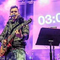 V Novi Gorici novo leto dočakali z Omarjem Naberjem