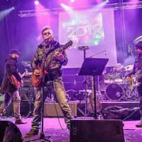 V Novi Gorici novo leto dočakali z Omarjem Naberjem