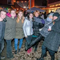 V Novi Gorici novo leto dočakali z Omarjem Naberjem
