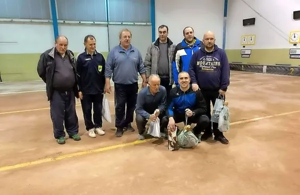 Najboljši balinarji turnirja v Obrovu