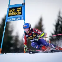 Mikaela Shiffrin, zmagovalka veleslaloma za Zlato lisico.