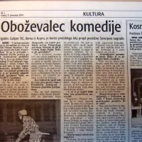 Gledališki igralec Gašper Tič iz Kopra je prejel prestižno 
Severjevo nagrado.