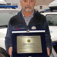 Žarko Trušnovec, načelnik postaje GRS Tolmin, je nedavno 
prejel  mednarodno nagrado za solidarnost in reševanje.