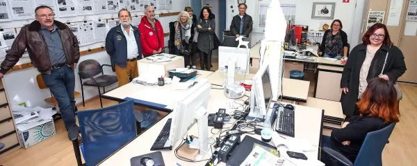 Na obisku na sedežu Primorskih novic v Kopru