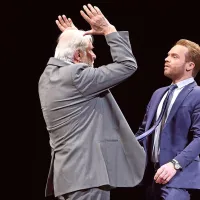Boris Cavazza na noge dvignil polno Gledali&scaron;če Koper